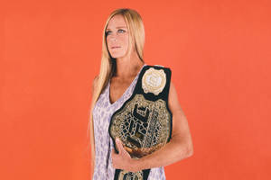 Holly Holm Ufc Bantamweight Championship Belt Wallpaper