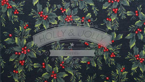 Holly Jolly Christmas Desktop Wallpaper