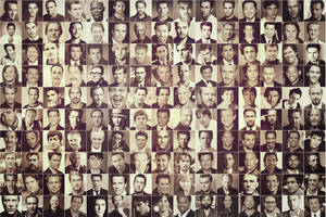 Hollywood Men Celebrities Collage Wallpaper