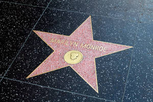 Hollywood Walk Of Fame Marilyn Monroe Wallpaper