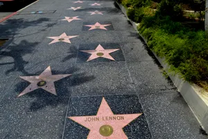 Hollywood Walk Of Fame Pathway Wallpaper