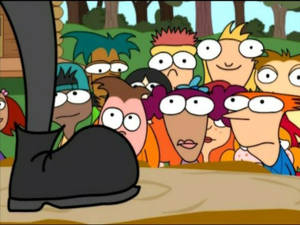 Home Movies Crowd Looking Up Wallpaper