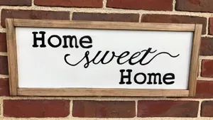 Home Sweet Home Greeting Board Wallpaper