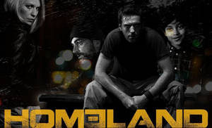 Homeland Black And White Wallpaper