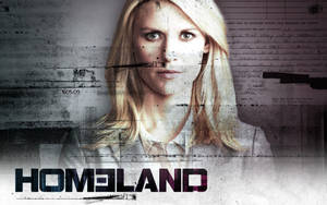 Homeland Black Banner Wallpaper