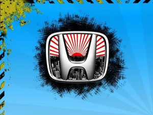 Honda Logo Blue Wallpaper