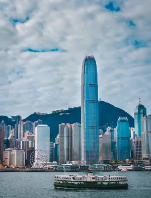 Hong Kong Island Cruise Wallpaper