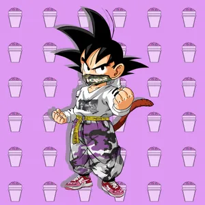 Hood Cartoon Goku Wallpaper