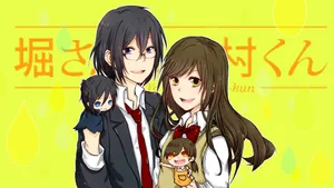 Horimiya Finger Puppet Wallpaper