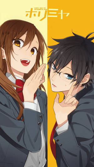 Horimiya Izumi And Kyouko Cover Wallpaper