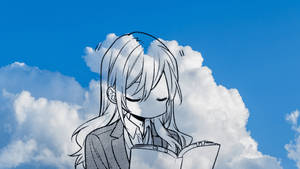 Horimiya Kyouko Hori In Clouds Wallpaper