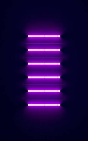 Horizontal Lines Neon Purple Iphone Wallpaper