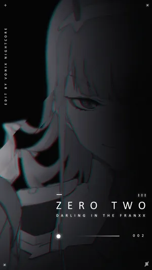 Hot And Dark Zero Two Phone Wallpaper