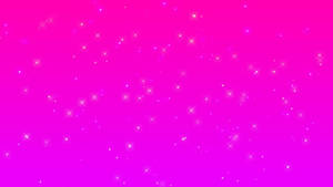 Hot Pink Gradient Starry Sky Wallpaper