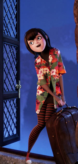 Hotel Transylvania Mavis With Her Luggage Wallpaper