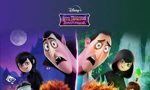 Hotel Transylvania Transformania Mavis And Dracula Wallpaper