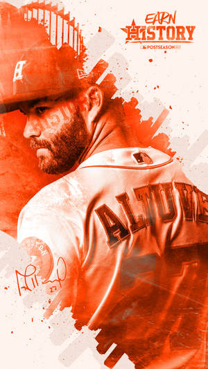 Houston Astros Jose Altuve Wallpaper