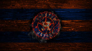 Houston Astros Worn Out Logo Wallpaper