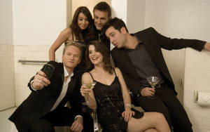 How I Met Your Mother Actors Wallpaper