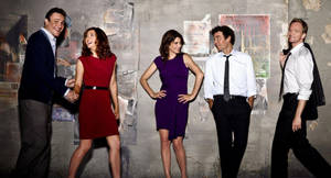 How I Met Your Mother Characters Wallpaper