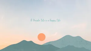 How To Live More Intentionally And Joyfully - The Minimalist Bible Wallpaper