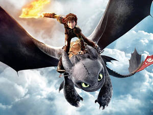 How To Train Your Dragon 2 Toothless And Hiccup Wallpaper