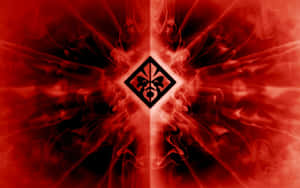 Hp Omen Red Abstract Design Wallpaper