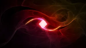 Hp Omen Red Smoke Wallpaper