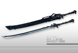 Hta-c Blade Diafrost Sword Wallpaper