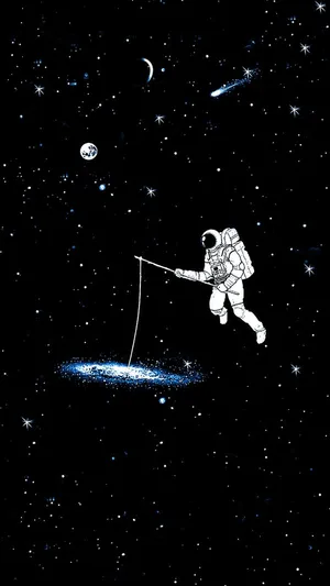 Huawei Honor Fishing For Stars Wallpaper