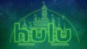Hulu & Disney In Neon Lights Wallpaper