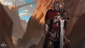 Human Eldritch Knight Of Dnd Wallpaper