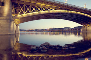 Hungary Margaret Bridge Wallpaper