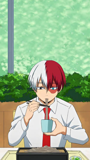 Hungry Todoroki Aesthetic Wallpaper