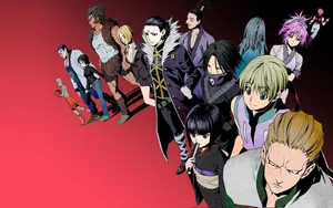 Hunter X Hunter Spider Phantom Troupe Members Wallpaper