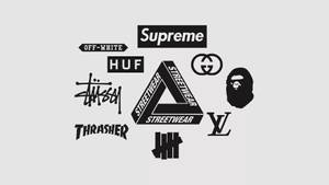 Hype Beast Off White Logo Wallpaper