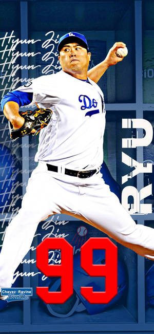 Hyun Jin Ryu Number 99 Wallpaper