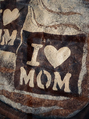 I Love Mom Mothers Day Wallpaper