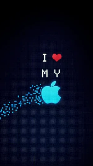 I Love My Iphone Apple Wallpaper