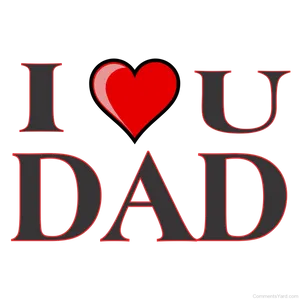 I Love You Daddy Png Wallpaper