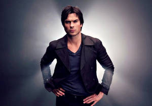 Ian Somerhalder As Damon Poster Wallpaper