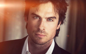 Ian Somerhalder Lens Flared Photo Wallpaper