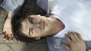 Ian Somerhalder Lie Down Pose Wallpaper