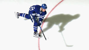 Ice Hockey Auston Matthews Shadow Wallpaper