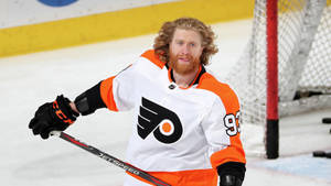 Ice Hockey Jakub Voracek Philadelphia Flyers Versus New Jersey Devils Wallpaper