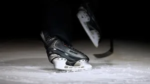 Ice Hockey Skates Blade Wallpaper