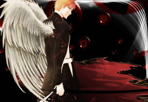Ichigo Bankai Wings Wallpaper