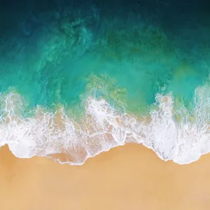 Iconic Beach Poster Wallpaper