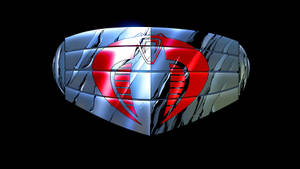 Iconic Gi Joe Red Logo From The Classic Cartoon Series Wallpaper