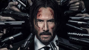 Iconic Hd John Wick Poster Wallpaper